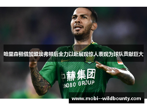 哈里森租借加盟埃弗顿后全力以赴展现惊人表现为球队贡献巨大